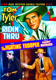 Rare Western Double Feature: Ridin' Thru (1934)/The Fighting Trooper (1934) - 