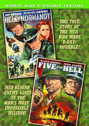 War Double Feature: Hell in Normandy (1968) / Five for Hell (1969) - 