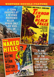 Western Double Feature: Terror at Black Falls (1962) / The Naked Hills (1956) - 