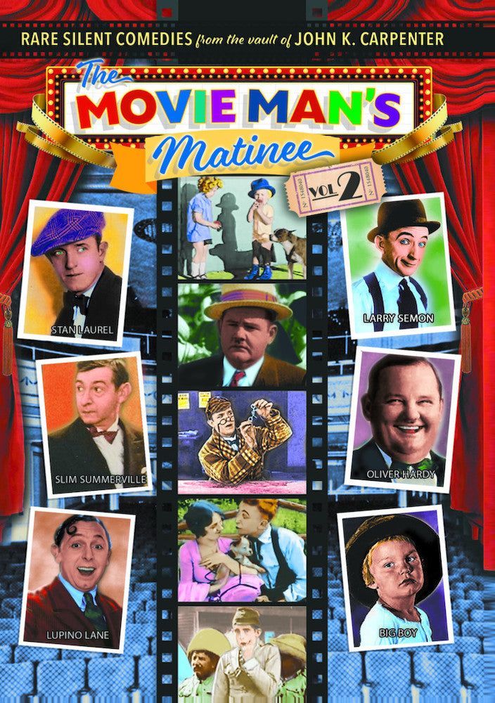The Movie Man's Matinee, Vol. 2: Rare Silent Comedies from the Vault of John K. Carpenter - 