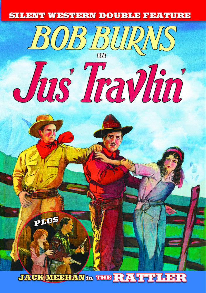 Silent Western Double Feature: Jus' Travlin' (1925) / The Rattler (1925) - 