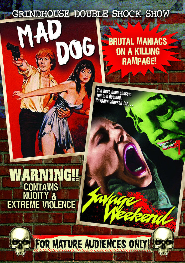 Horror Double Feature: Savage Weekend (1979) / Mad Dog (1977) - 