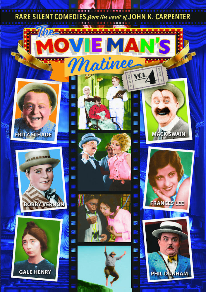 The Movie Man's Matinee, Volume 4: Rare Silent Comedies from the Vault of John K. Carpenter (Silent) - 