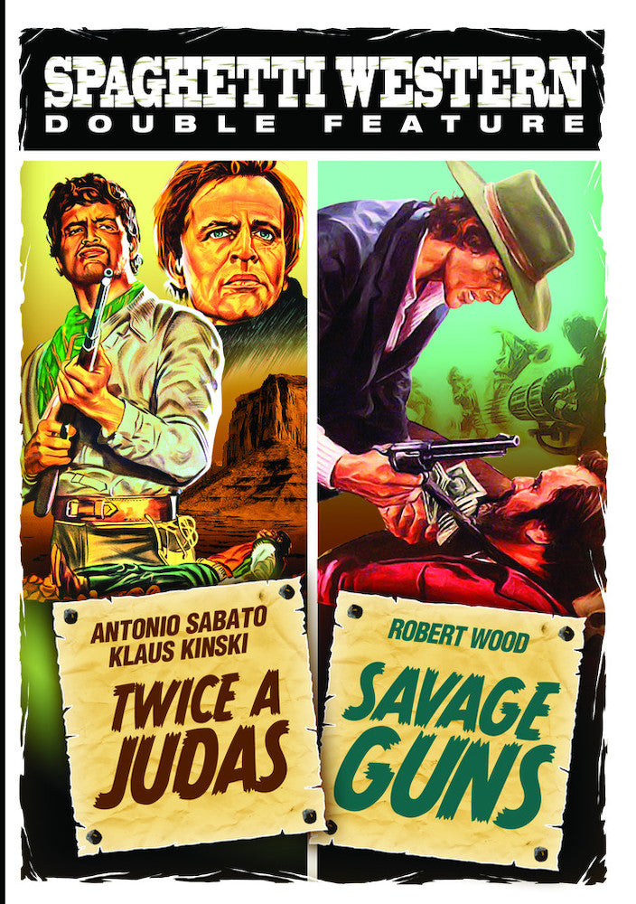 Spaghetti Western Double Feature: Twice a Judas (1968) / Savage Guns (1971) - 