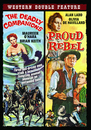 Western Double Feature: The Deadly Companions (1961) / The Proud Rebel (1958) - 