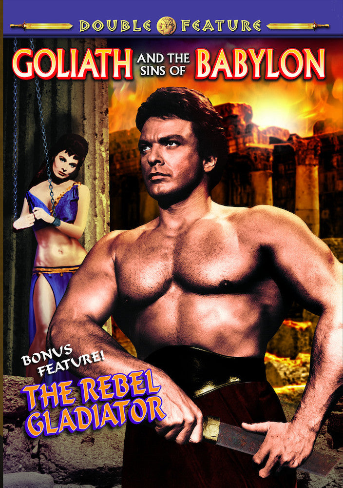 Sword-and-Sandal Double Feature: Goliath and the Sins of Babylon (1963) / The Rebel Gladiator (1962) - 