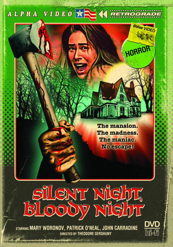 Silent Night, Bloody Night (Retro Cover Art) - 