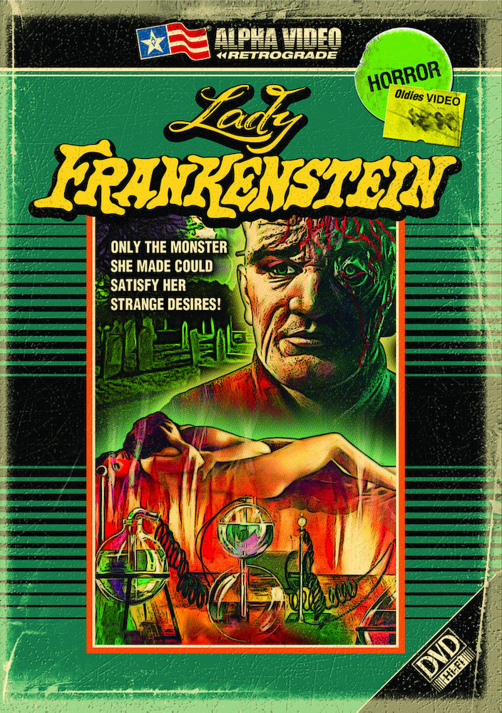 Lady Frankenstein (Retro Cover Art) - 