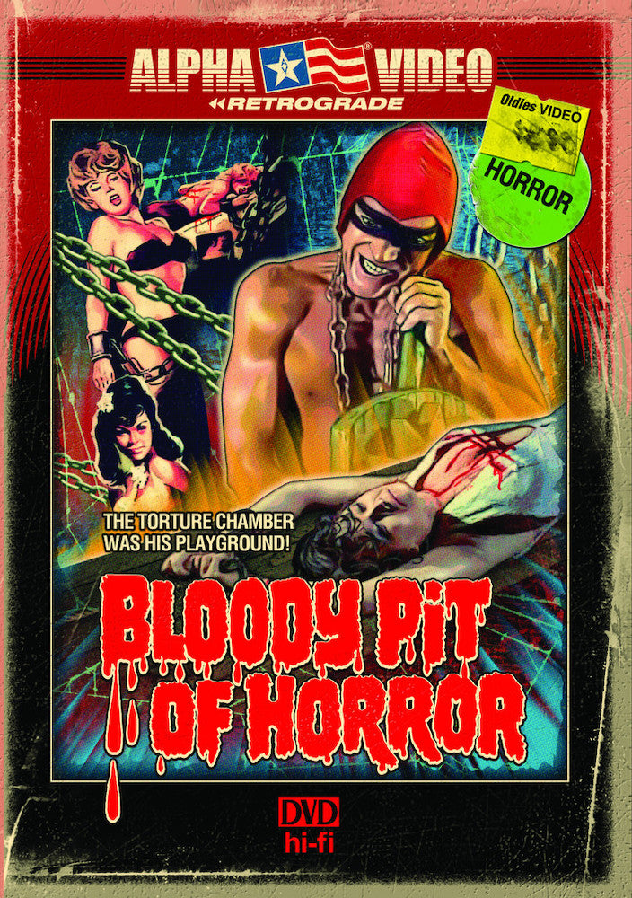 Bloody Pit of Horror (Retro Cover Art + Postcard) - 