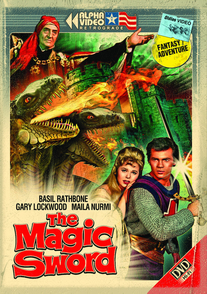 The Magic Sword (Retro Cover Art + Postcard) - 