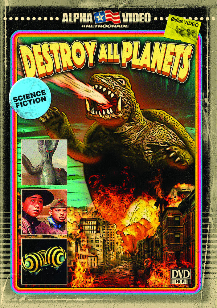 Destroy All Planets (Retro Cover) - 