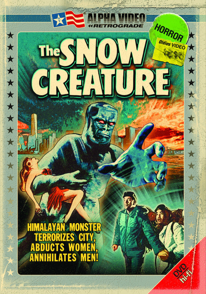 The Snow Creature (Retro Cover Art) - 