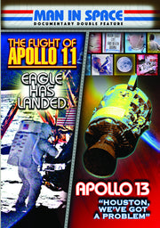 Man in Space Documentary Double Feature Double Feature: The Flight of Apollo 11: Eagle Has Landed (1969)/Apollo 13: Houston, We've Got a Problem (1972) - 