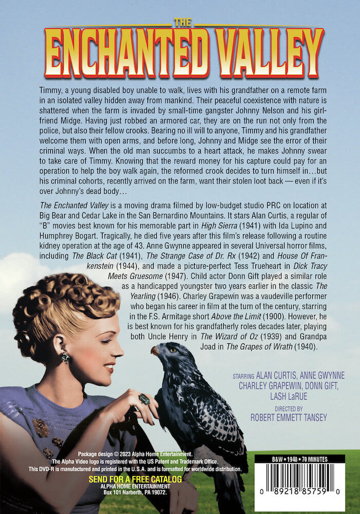 the enchanted valley - Back Panel - DVD