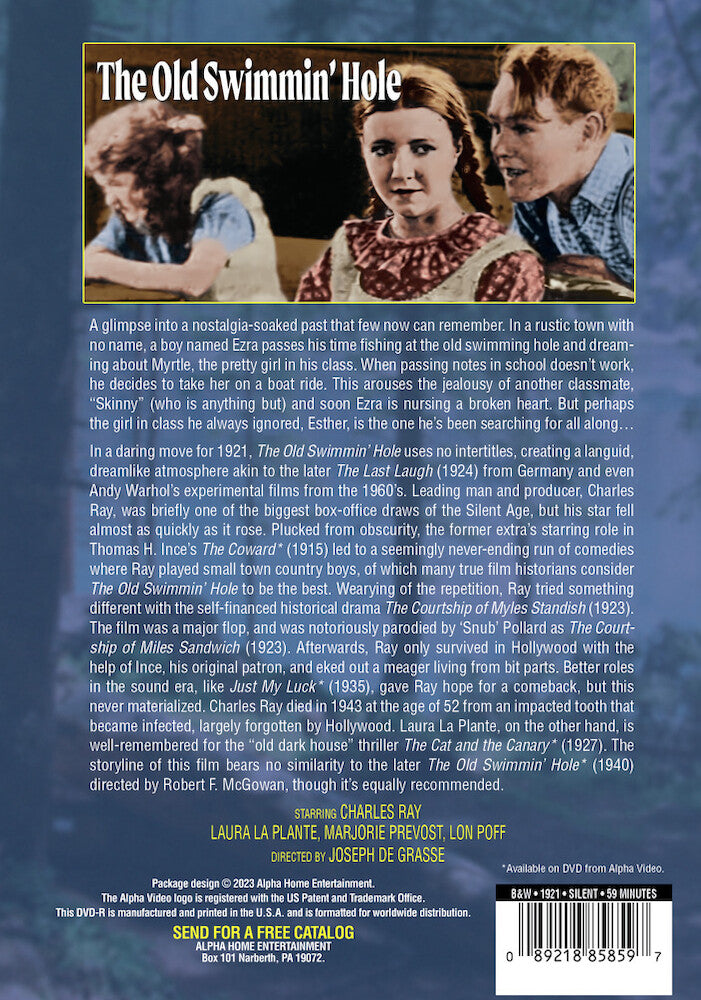 the old swimmin' hole - Back Panel - DVD