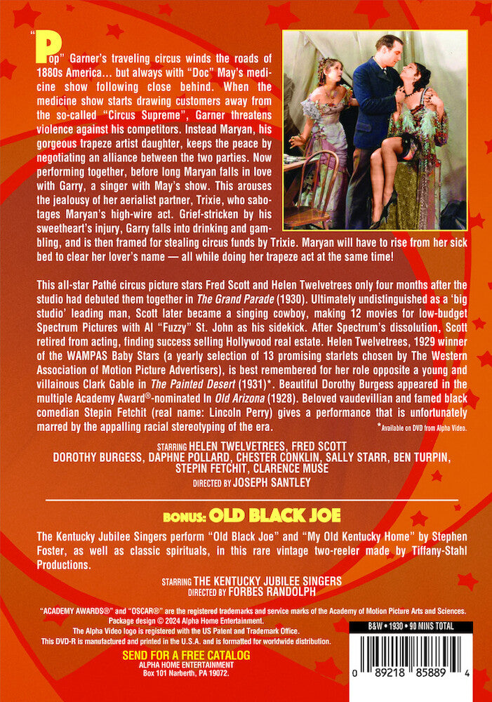 swing high - Back Panel - DVD
