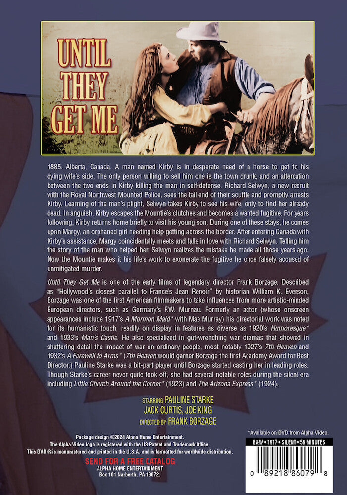 until they get me (silent) - Back Panel - DVD