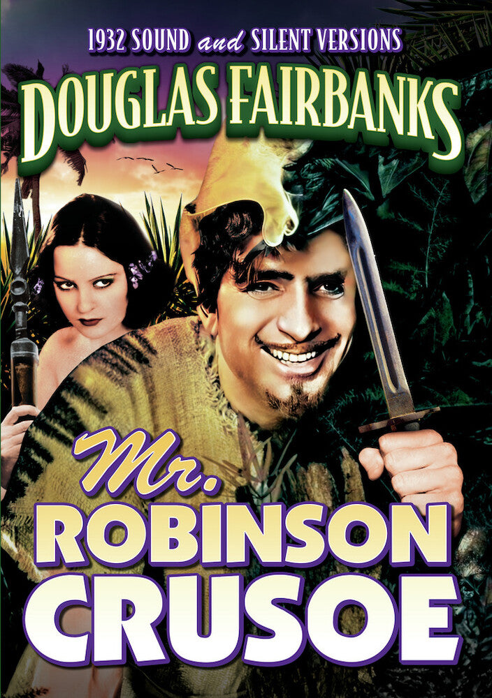 mr. robinson crusoe (sound and silent versions) - DVD