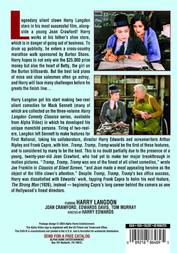 tramp, tramp, tramp (silent) - Back Panel - DVD