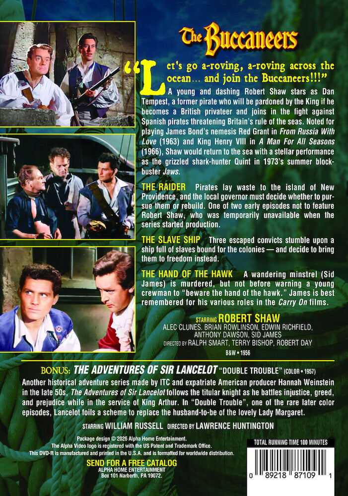 The Buccaneers - Volume 10 - Back Panel - 