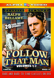 follow that man (aka man against crime) - volumes 1-7 - DVD