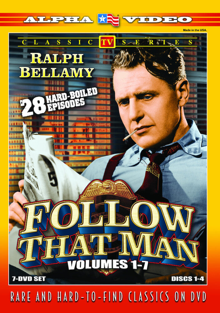 follow that man (aka man against crime) - volumes 1-7 - DVD