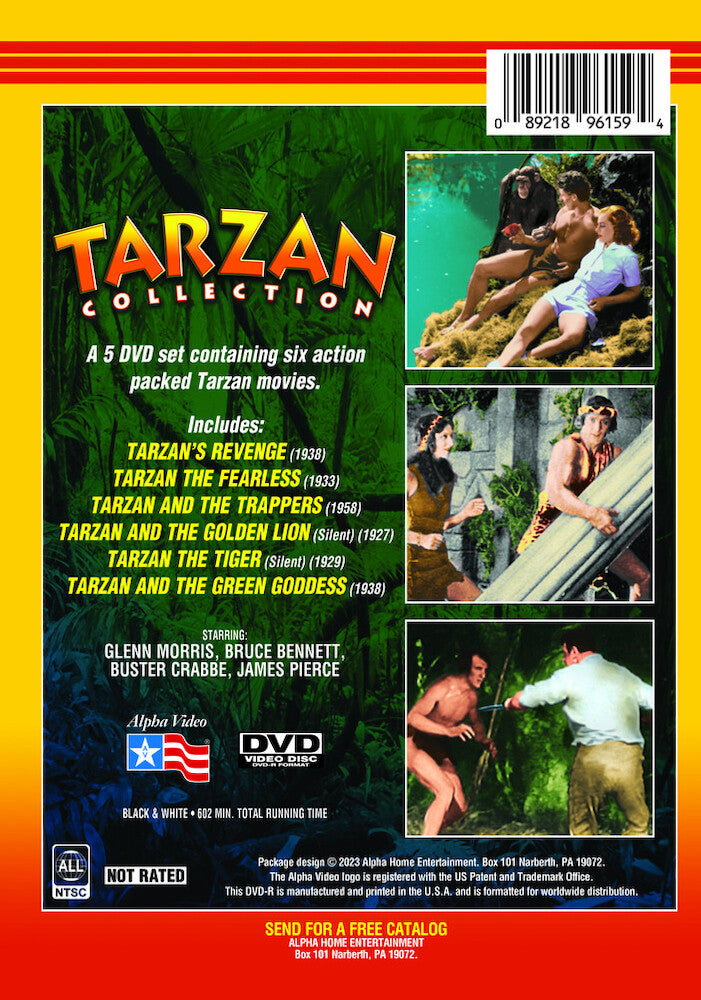 Tarzan Collection - Back Panel - 