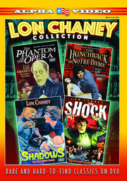 Lon Chaney Collection (Phantom of The Opera / Hunchback of Notre Dame / Shadows / The Shock) (4-) - 
