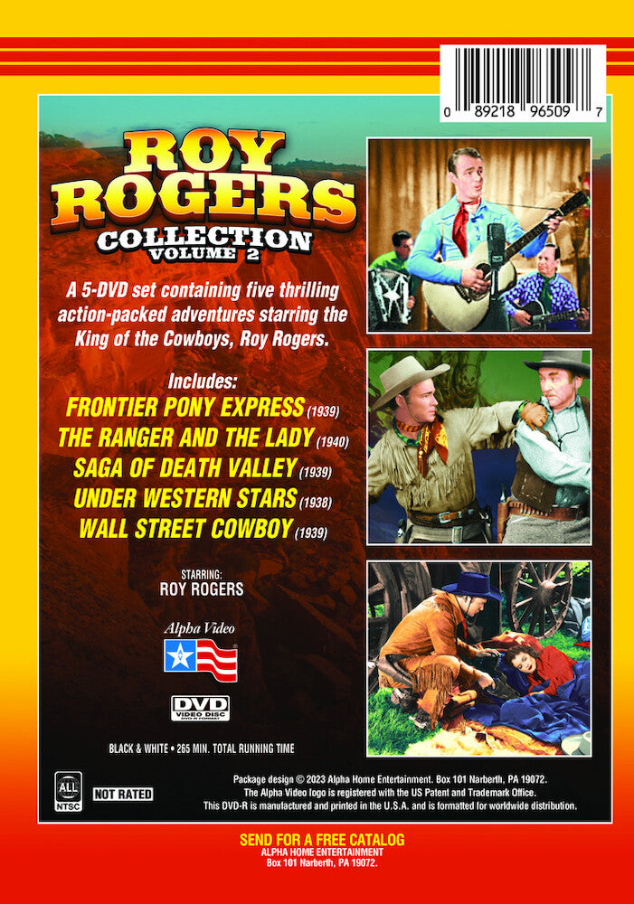 Roy Rogers Collection, Volume 2 (2010) DVD | MovieZyng – Movie Zyng