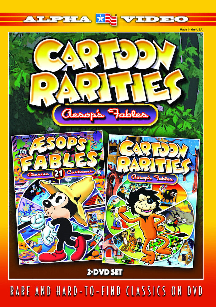 cartoon rarities: aesop's fables (2-) - DVD