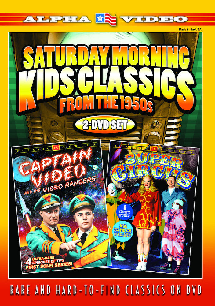 Saturday Morning Kids Classics from the 1950s (Captain Video and His Video Rangers / Super Circus) - 