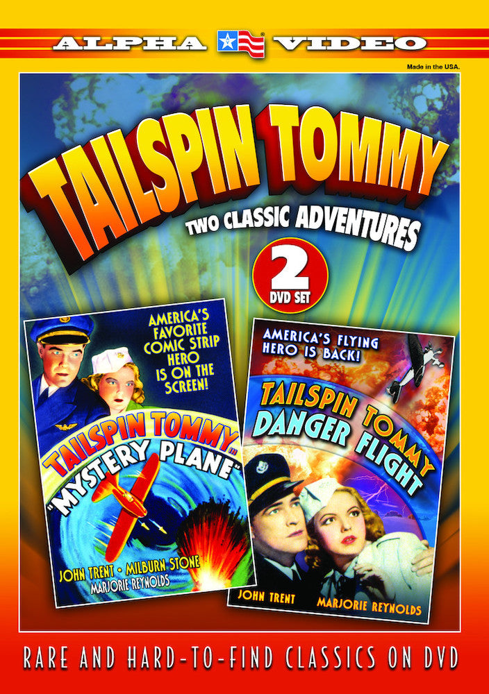 Tailspin Tommy: Danger Flight (1939) / Mystery Plane (1939) (2-) - 