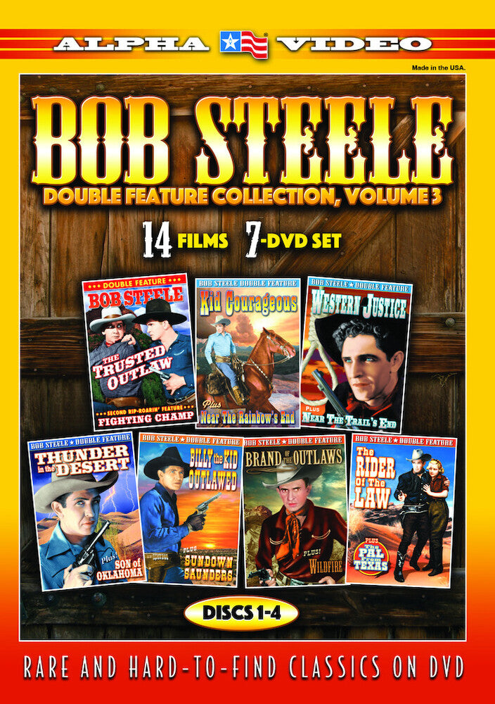 Bob Steele Double Feature Collection, Volume 3 (7-) - 