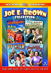 joe e. brown collection: riding on air / when's your birthday? / earthworm tractors / fit for a king / painted faces - DVD