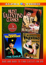 Silent Valentino Classics: Blood and Sand (1922) / The Eagle (1925) / Cobra (1925) (3-) - 