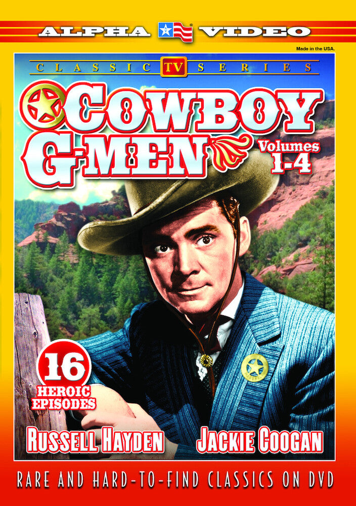 cowboy g-men - volumes 1-4 - DVD