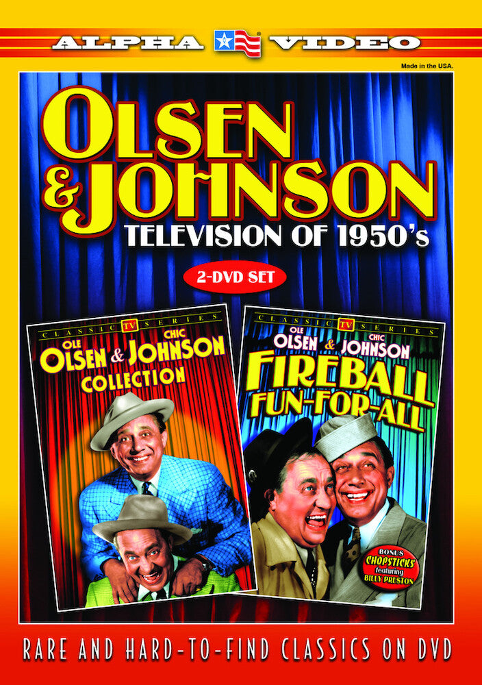olsen & johnson television of 1950's: olsen & johnson collection / fun for all - DVD