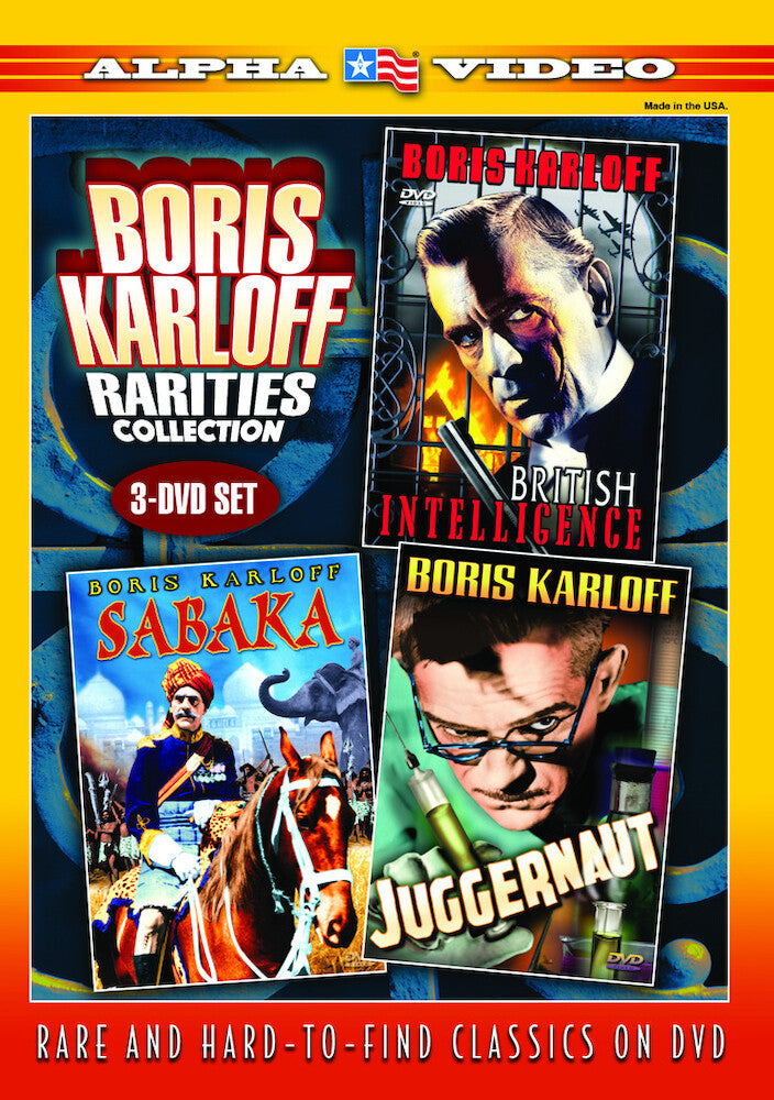 Boris Karloff Rarities Collection - Juggernaut / British Intelligence / Sabaka (3-) - 