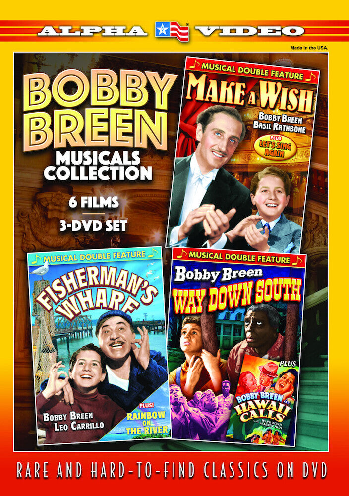 bobby breen musicals collection: 6-films - DVD