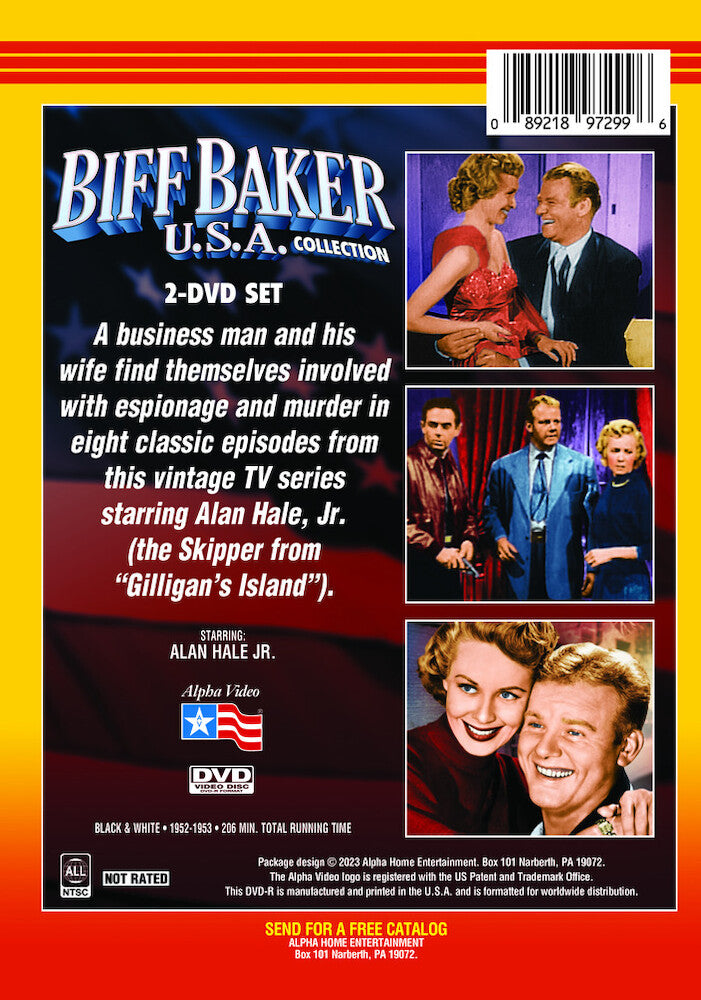 biff baker usa collection - Back Panel - DVD