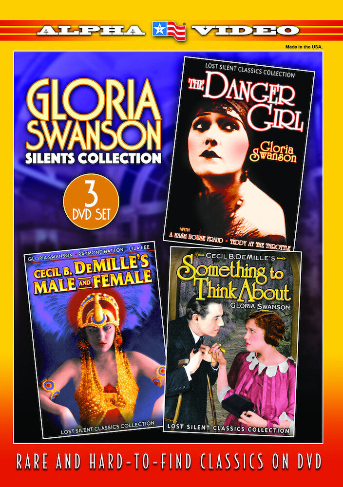 Gloria Swanson Silents Collection (3-) - 