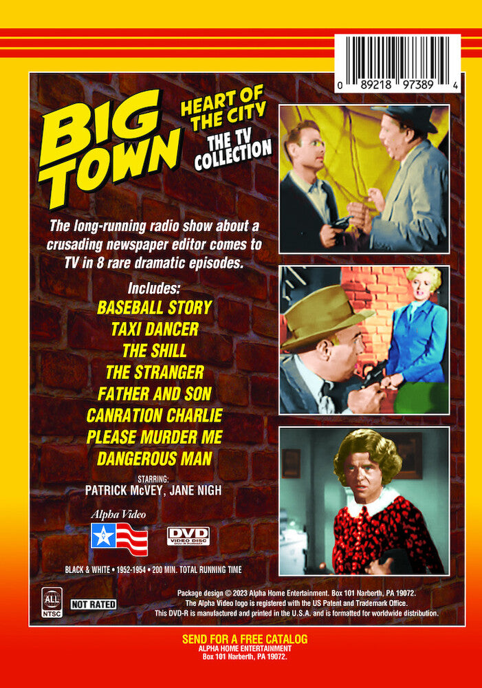 big town: the tv collection - Back Panel - DVD