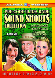 Pre-Code Ultra Rare Sound Shorts Collection (3-) - 