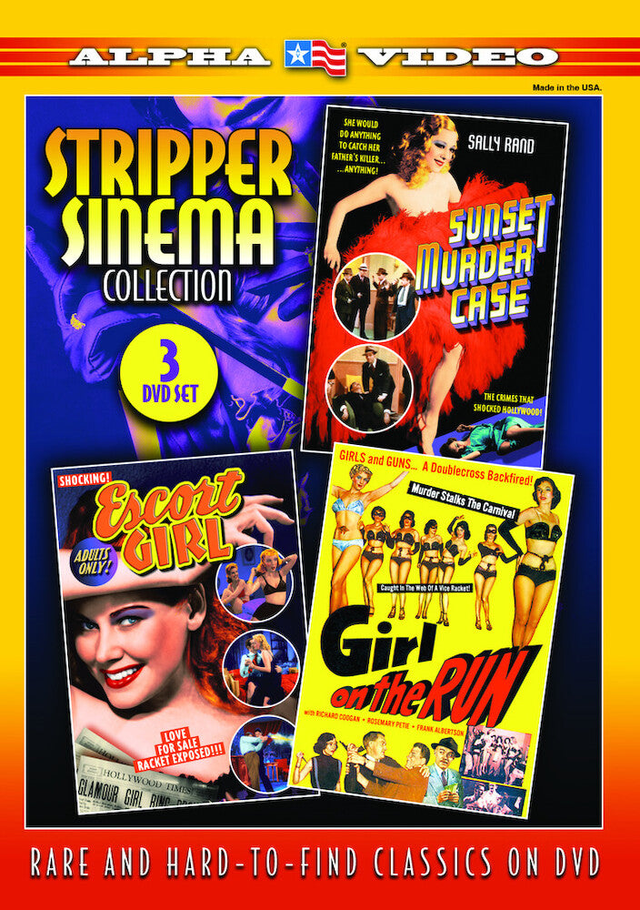 Stripper Sinema Collection (The Sunset Murder Case / Escort Girl / Girl on the Run) - 