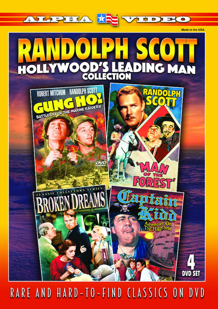 Randolph Scott: Hollywood's Leading Man Collection (4-) - 