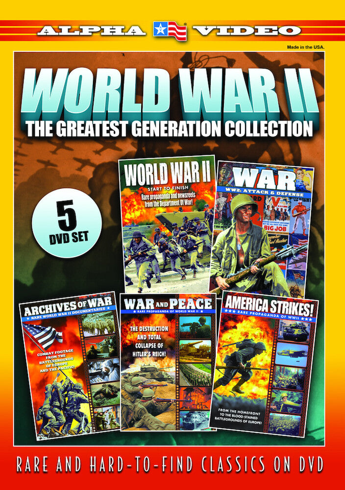 world war ii - the greatest generation collection (5-) - DVD