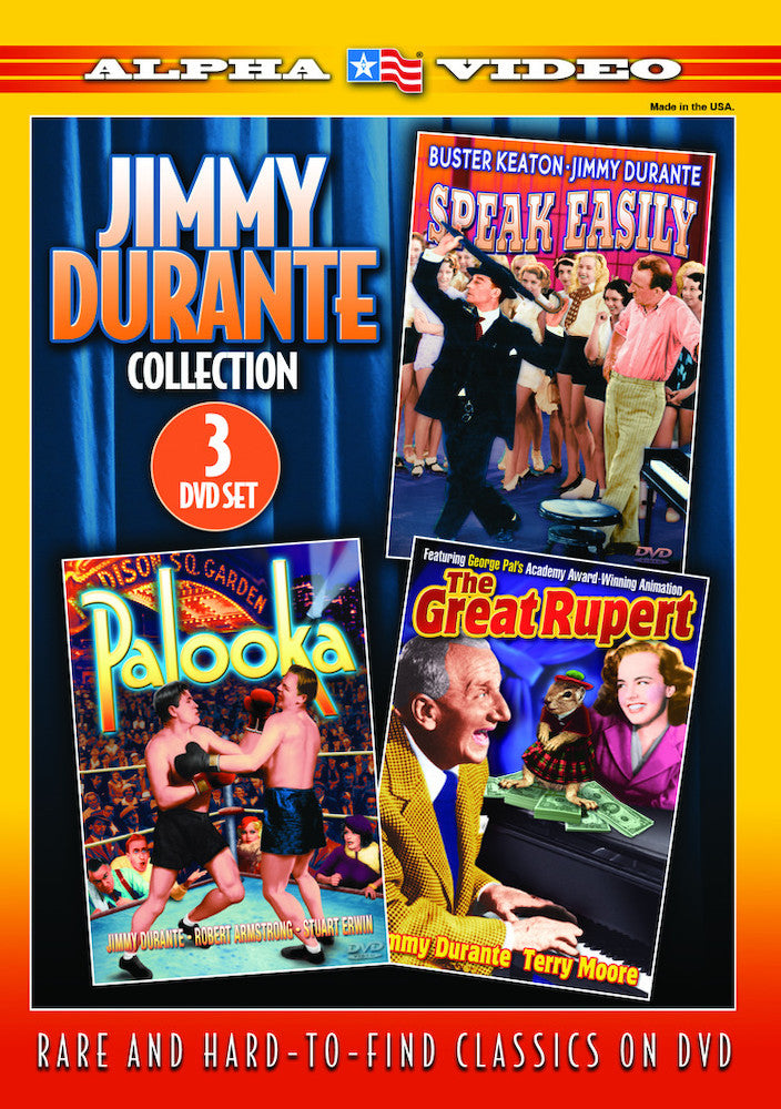 Jimmy Durante Collection (Speak Easily / Palooka / The Great Rupert) (3-) - 