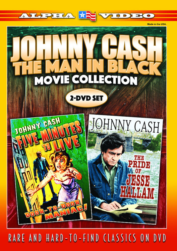 johnny cash: the man in black movie collection - DVD