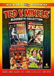 ted v. mikels' bloodbath collection (female slaves' revenge / dimension in fear / cauldron: baptism of blood / the corpse grinders 3) - DVD