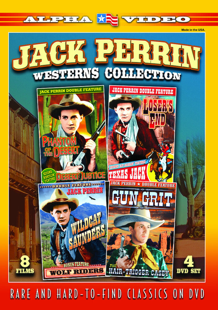 jack perrin westerns collection - DVD